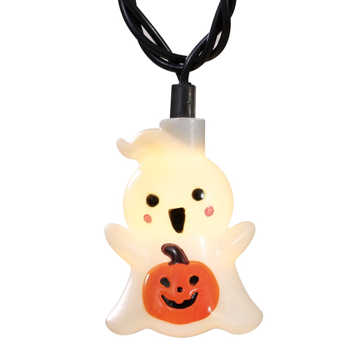 Indoor/Outdoor 10-Count LED Pumpkin String Lights, Warm White, 6.5', Halloween by Way To Celebrate