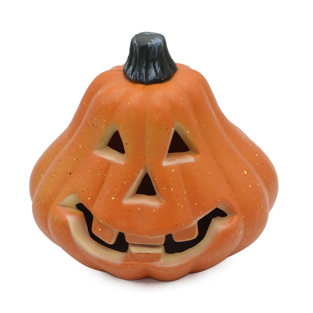 Halloween Decoration Clearance! Halloween Pumpkin Decorations, Halloween Decor, Halloween Led Pumpkin Lights Light Up Jack O Lantern Pumpkin Figurine Lantern for Indoor Outdoor