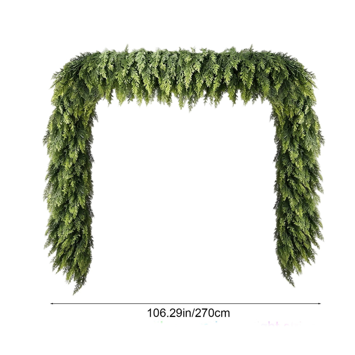 Spring Artificial Flowers Garland, 70 inch Fake Eucalyptus Vine Cherrys Blossoms Hanging Garland Rattan for Mantle Fireplace Wedding Indoor Outdoor Home Decor