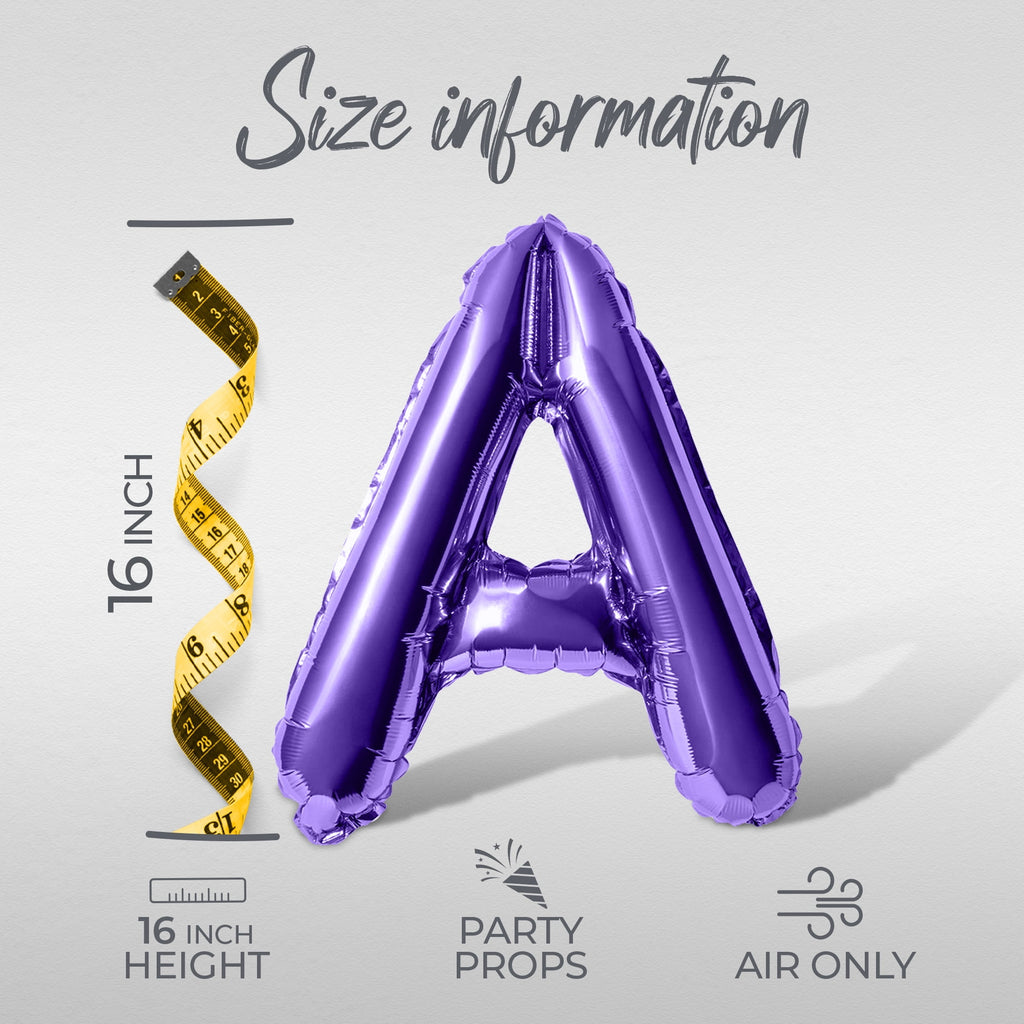 Letter Balloons - STAY SPOOKY 16" Inch Alphabet Letters Foil Mylar Balloon Halloween Party Banner (White)