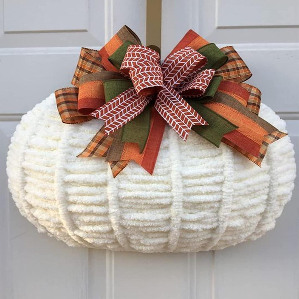 Pumpkin Wreath Form 2pcs Metal Wire Frame for Fall Dcor Halloween Decorations Front Door Hanging Farmhouse Autumn Thanksgiving Holiday Home DIY Project Craft for Garden Porch Patio Kitchen Wall