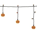 Indoor/Outdoor 30-Count LED Pumpkin Icicle Lights, Orange, 6', Halloween by Way To Celebrate