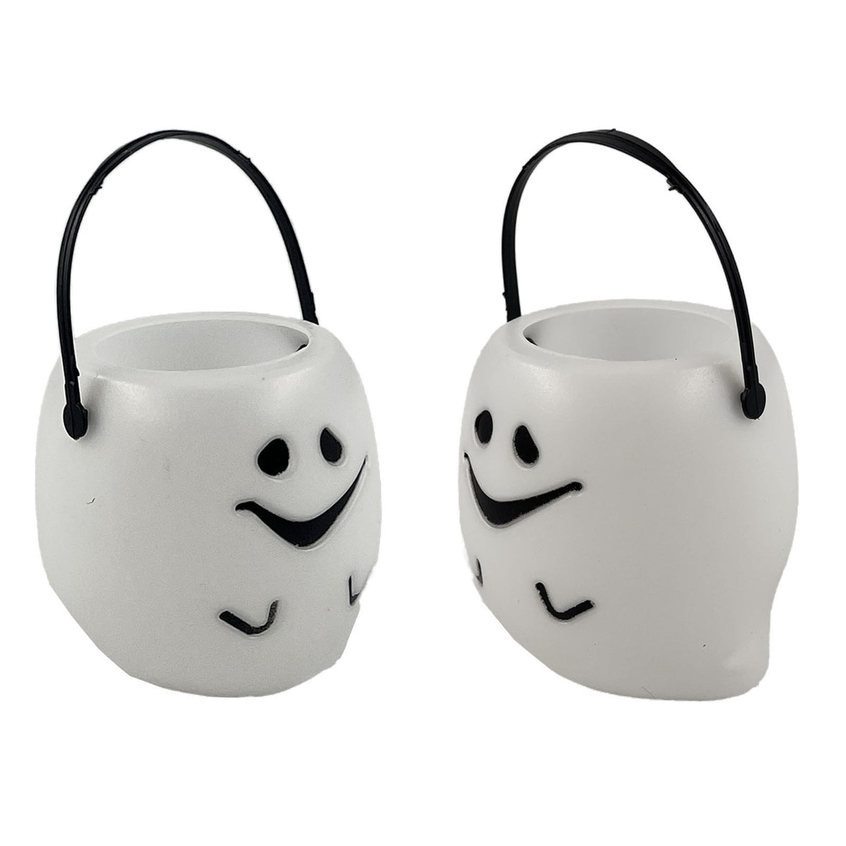 Kyusrd Trick or Treat Halloween Lantern Pumpkin Decoration Lighted Table Centerpieces Ornaments Spooky Pumpkin Prop Decor Decorative Wedding Candy Bowl Organizer Canisters