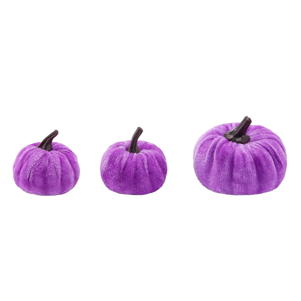 Bazyrey Velvet Pumpkins Fake Mini Pumpkin,Halloween Decor 12pcs Artificial Fake Velvet Pumpkins Decoration for Fall(Blue+White),Happy Halloween Thanks Giving Day Autumn Decorations
