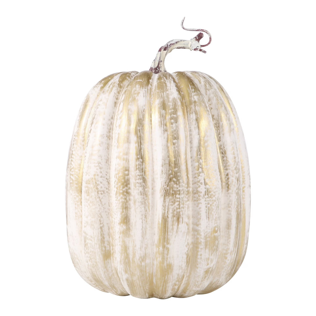 CQHVKQ 8 Inch Large Artificial Pumpkin Fall Decorations, Realistic Fake Harvest Pumpkin, Orange Gold Decorative Pumpkins for Table Centerpieces, Fall, Thanksgiving & Halloween DIY