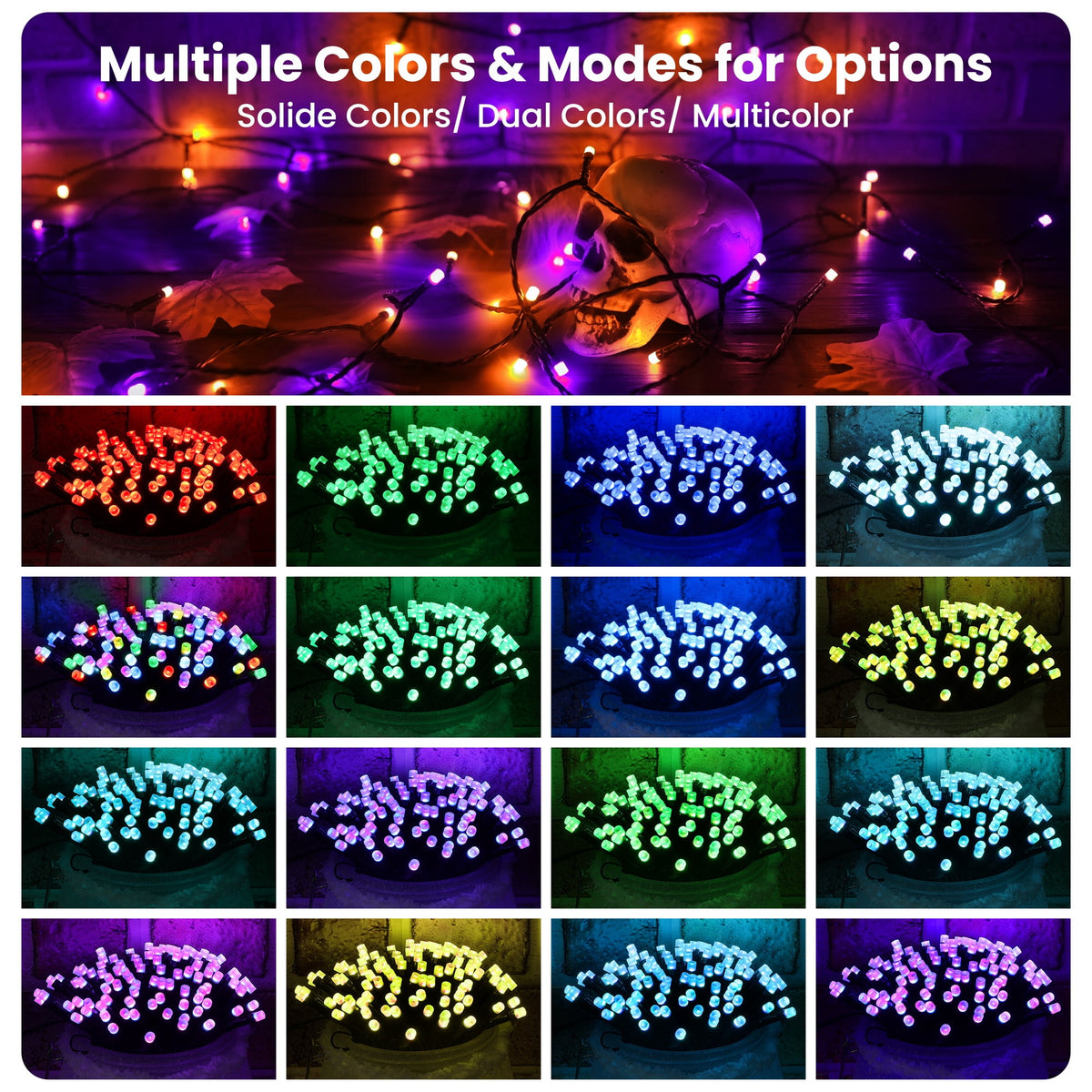 Ceevoo Christmas Lights Outdoor, 82ft 200 LED Christmas String Lights with Music, Plug in Motion Sensor Waterproof Holiday String Light for Indoor Outdoor Home Party Tree Garden Yard Decor
