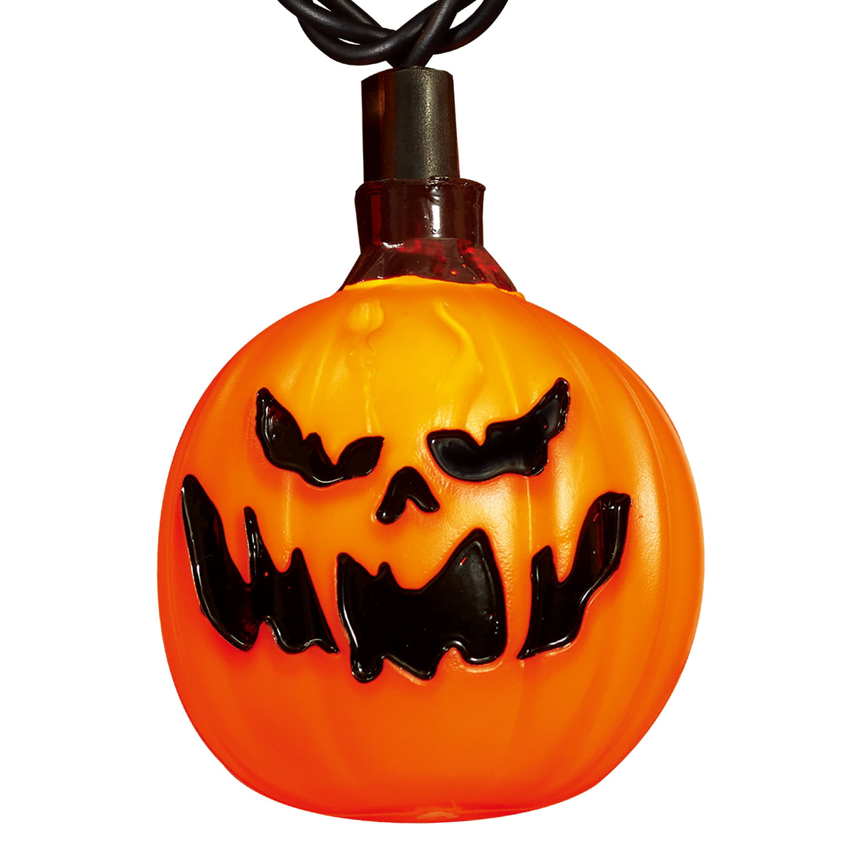 Indoor/Outdoor 10-Count LED Pumpkin String Lights, Warm White, 6.5', Halloween by Way To Celebrate