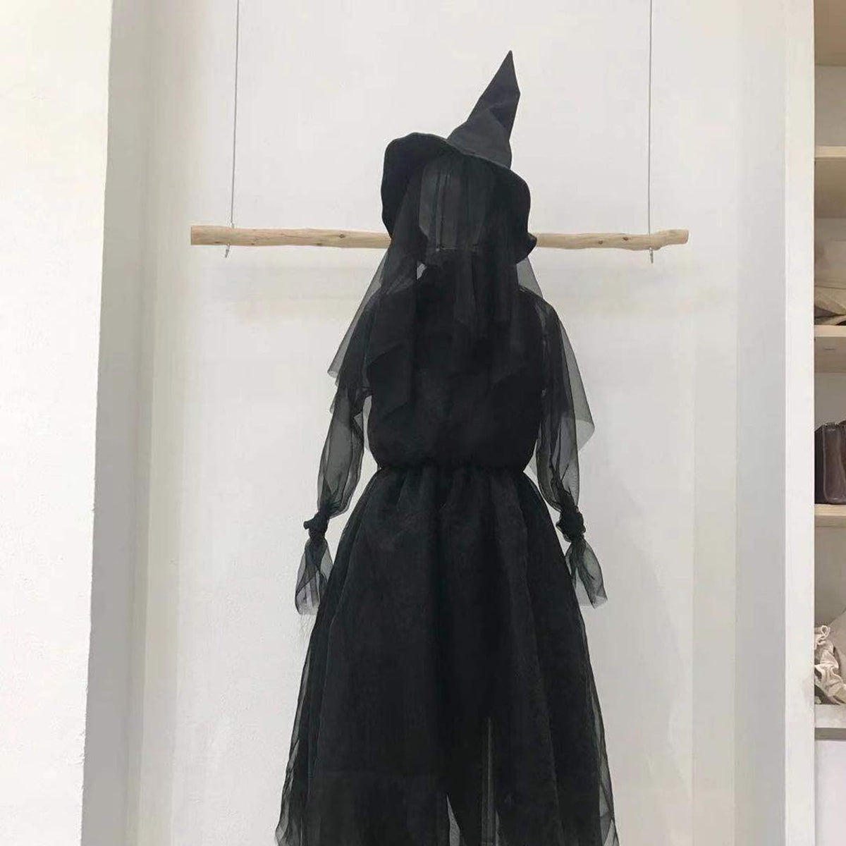 Under $5! Saving! XGFHYJEH Halloween Holding Hands Witches, Halloween Decorations Outdoor, Halloween Decor Clearance, Halloween Ornaments Scary Props Decoration for Outside Yard Lawn Garden