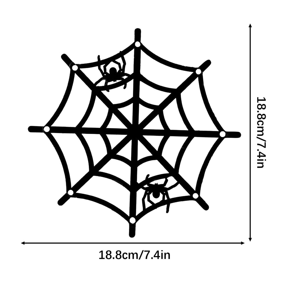 CASAFUN Halloween Window Lights Halloween Silhouette Lights Battery Operated Pumpkin Witch Bat Ghost Spider Web Cat Castle Lighted Halloween Signs with for Indoor Outdoor Decorations