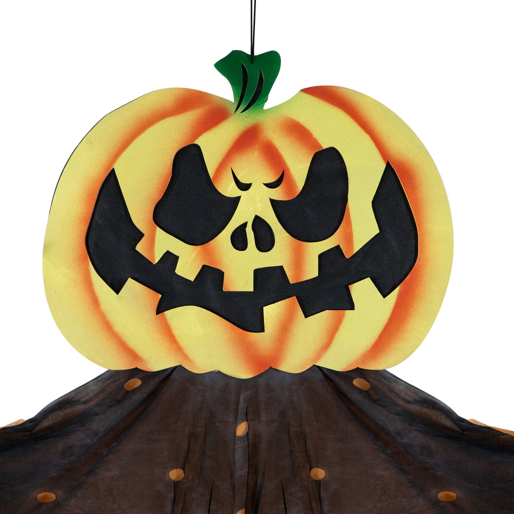 Northlight Scary Jack-O-Lantern Hanging Halloween Decoration - 11'