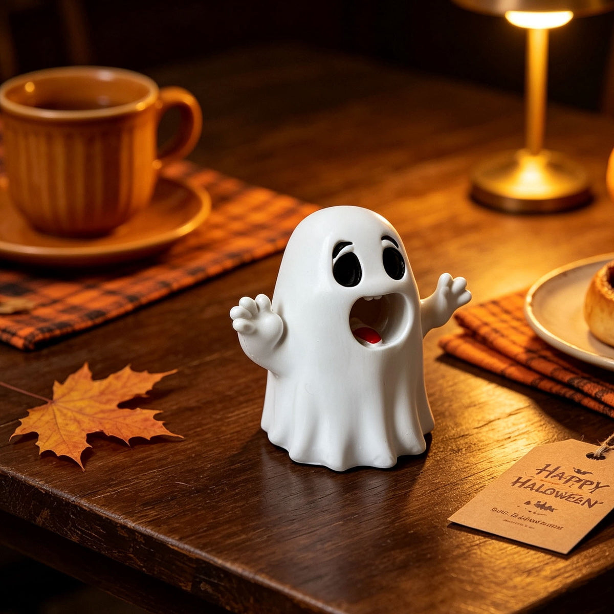 Halloween Lights Outdoor, Pumpkin Lantern with LED Light, Cute Expression Halloween Party Lanterns with Portable Handle, for Fall Decor Yard Garden Bedroom Living Room Indoor Outdoor