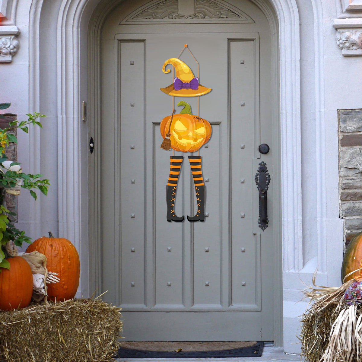 RBCKVXZ Halloween Decorations Indoor Outdoor, Halloween Hanging Decorations, Pumpkins, Ghost Decorations Interior And Exterior Patio Decorations, Fall Decorations for Home
