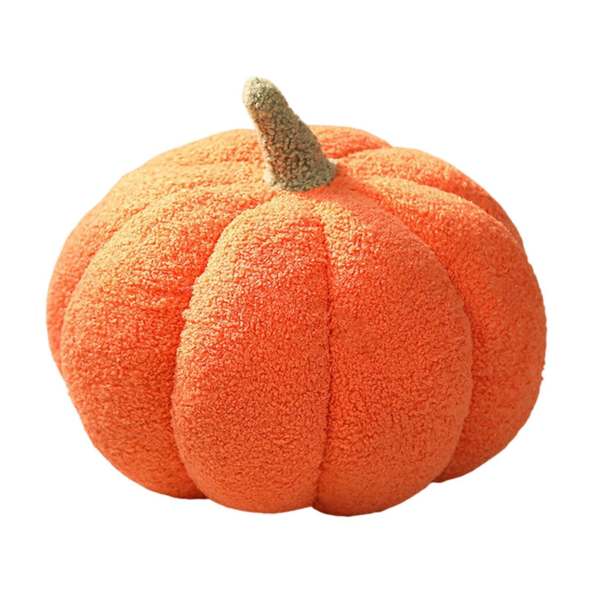 Halloween Plush Pumpkin Decorations, Soft Stuffed Fabric Pumpkins for Fall Harvest & Spooky Season Home Decor