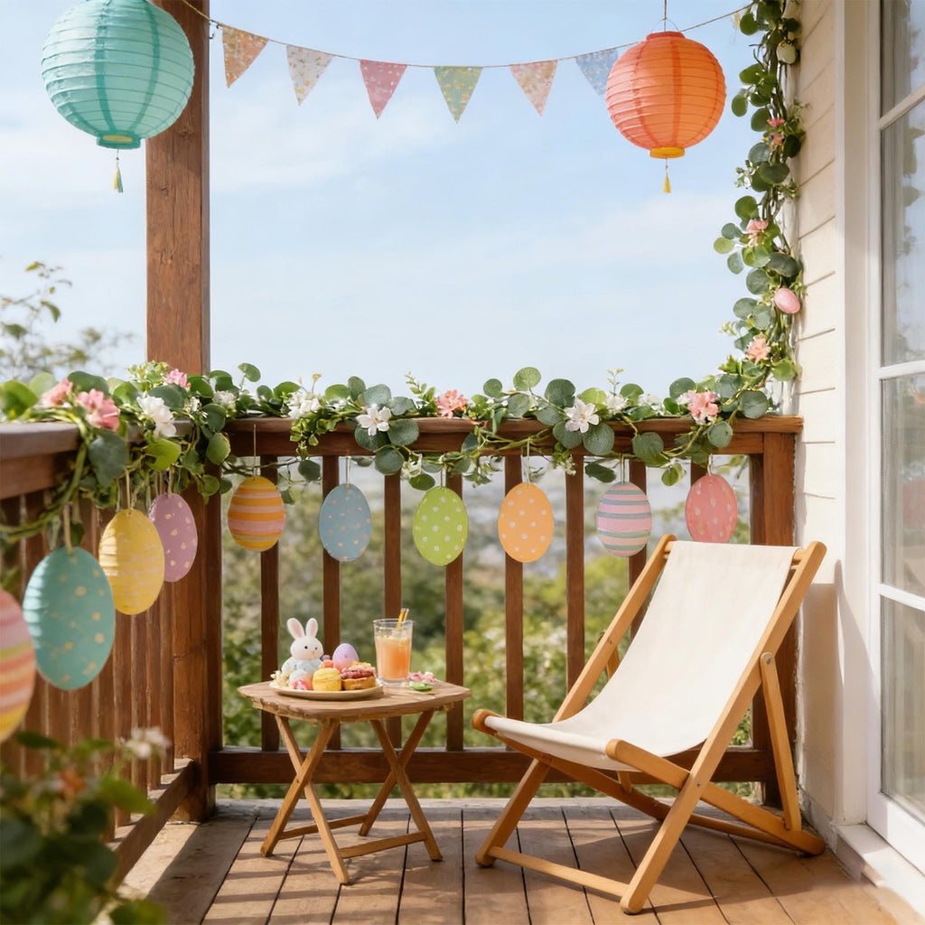 yulier Artificial Garland 70.86 inch Spring Garland with Flowers, Faux Vines Floral Hanging Garland for Holiday Wedding Spring Home Party Window Door Fireplace Table Indoor Outdoor Decor