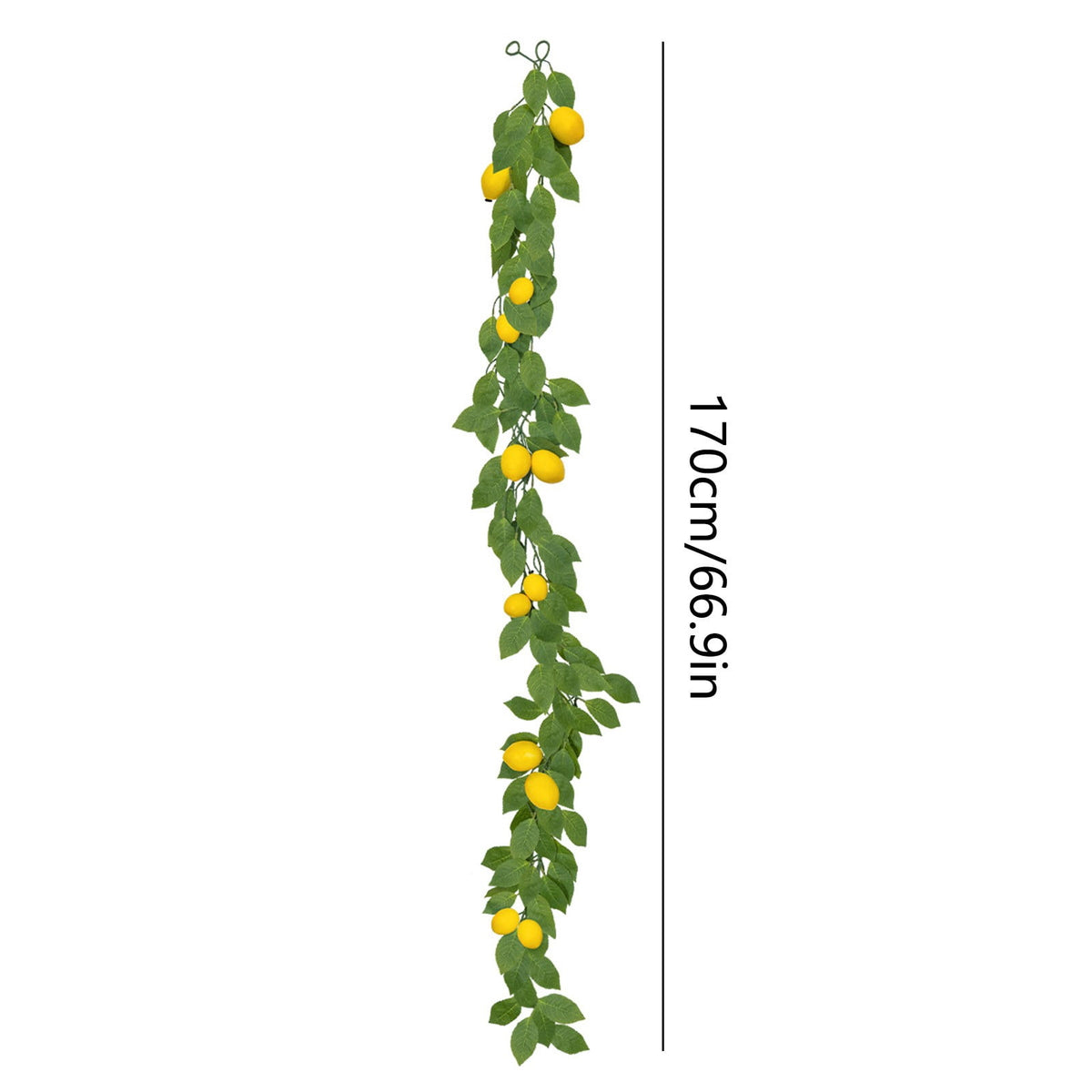 yulier Artificial Garland 70.86 inch Spring Garland with Flowers, Faux Vines Floral Hanging Garland for Holiday Wedding Spring Home Party Window Door Fireplace Table Indoor Outdoor Decor