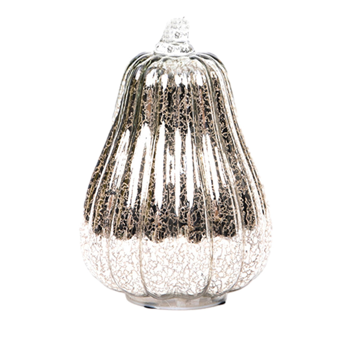 Fnochy Glass Pumpkin Light , With Fairy Lights Inside, Battery Operated LED Pumpkin Lamp, Ideal For Halloween Fall Decor, Thanksgiving Rustic Decor, Xmas Decor Clearance