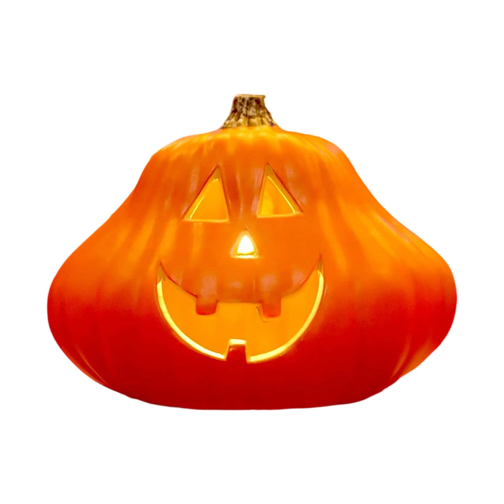 Halloween Lighted Pumpkin Large Plastic LED Pumpkin Decoration for Outdoor Yard Porch Home Storefront Shopping Mall Holiday Display Decor