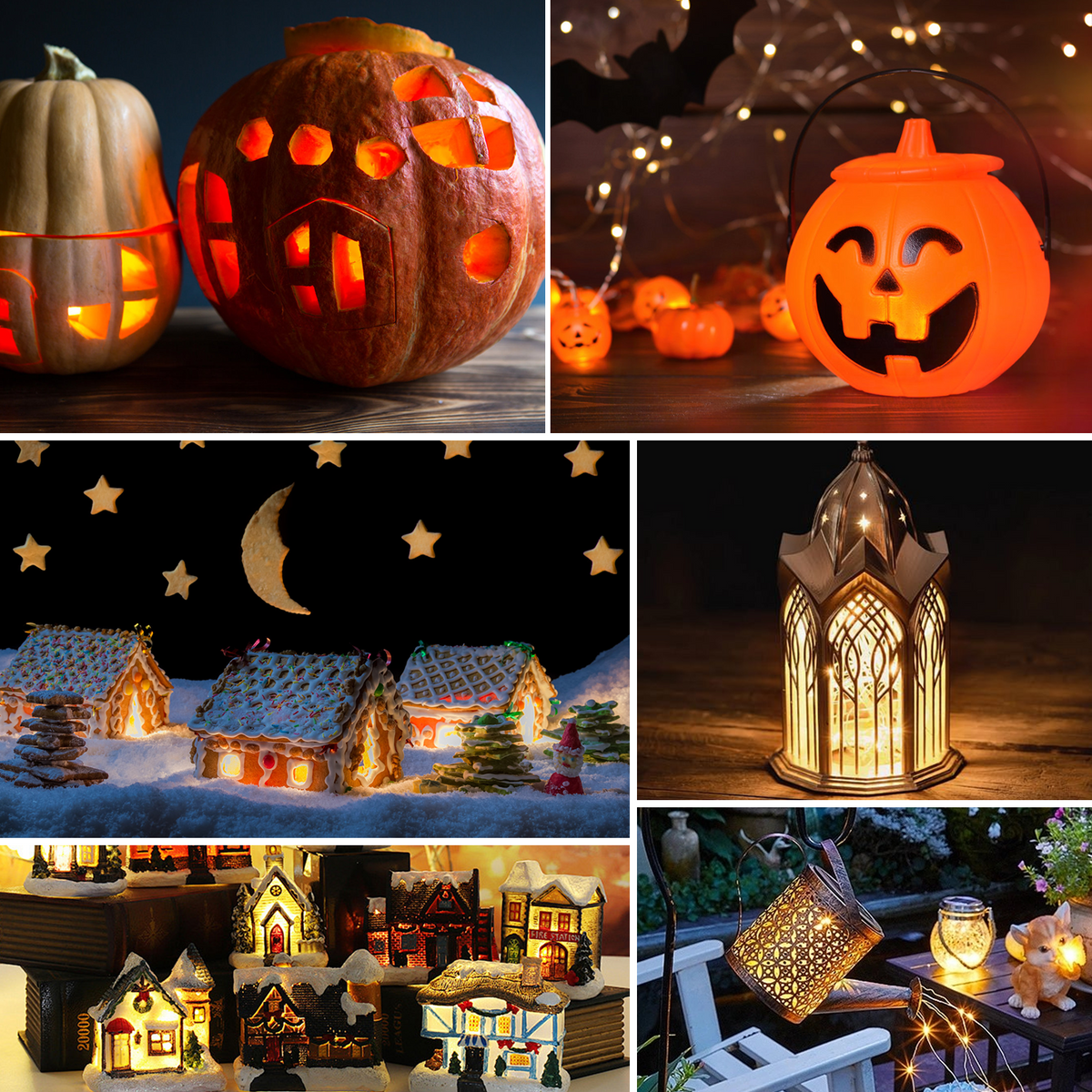 Set of 4 Accessory Cord with C7 Lights, Single Light with 4 Light Bulb, 6FT C7 Socket Clip Lights with On/Off Switch Plugs Perfect for Craft Village Halloween Christmas House Decoration