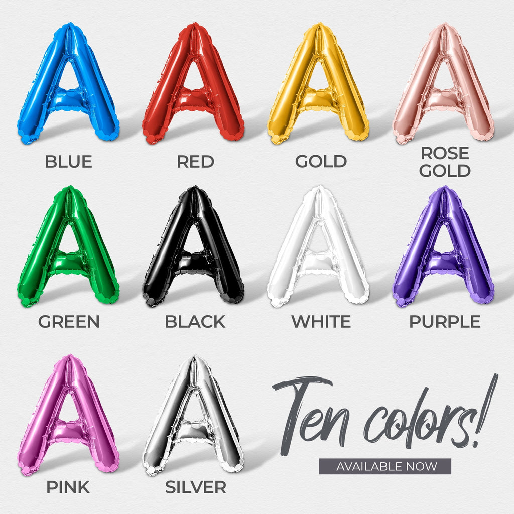 Letter Balloons - SPOOKY SZN 16" Inch Alphabet Letters Foil Mylar Balloon Halloween Party Banner (Green)