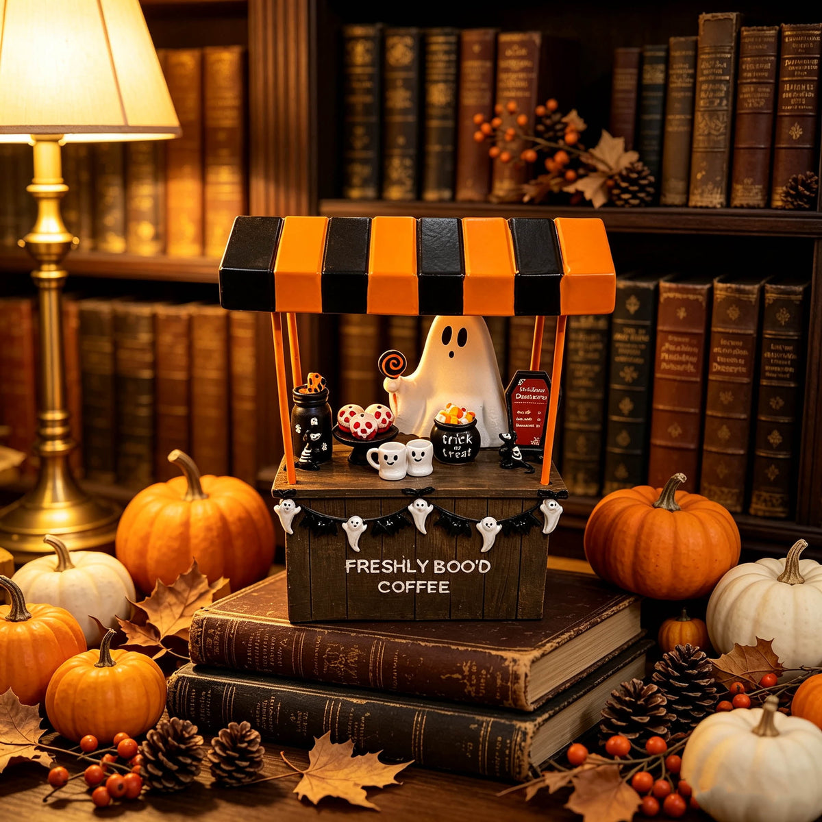 2026 Halloween Kooky Spook Ghost Figural Canister Cookie Jar,Halloween ghost canister