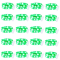 AWLYLNLL 20 Pack Led Fairy Lights Battery Operated String Lights Waterproof Silver Wire 7 Feet 20 Led Firefly Starry Moon Lights for DIY Wedding Party Bedroom Patio Christmas (20 Pack, Green)