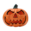 BinKFF Plastic Jack O Lantern Pumpkins Halloween Light up Pumpkin Outdoor Indoor Battery Operated Lighted Pumpkin with Spooky Face Halloween Pumpkins Decorations Party Favor Gifts