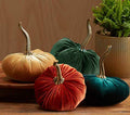 ESULOMP Halloween Decorations Thanksgivings Pumpkins 1 pc Velvet Pumpkins Decor Super Soft Stuffed with Exquisite