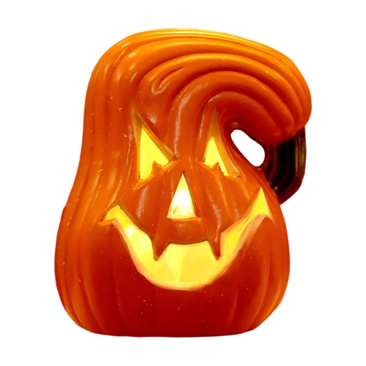 Halloween Lighted Pumpkin Large Plastic LED Pumpkin Decoration for Outdoor Yard Porch Home Storefront Shopping Mall Holiday Display Decor