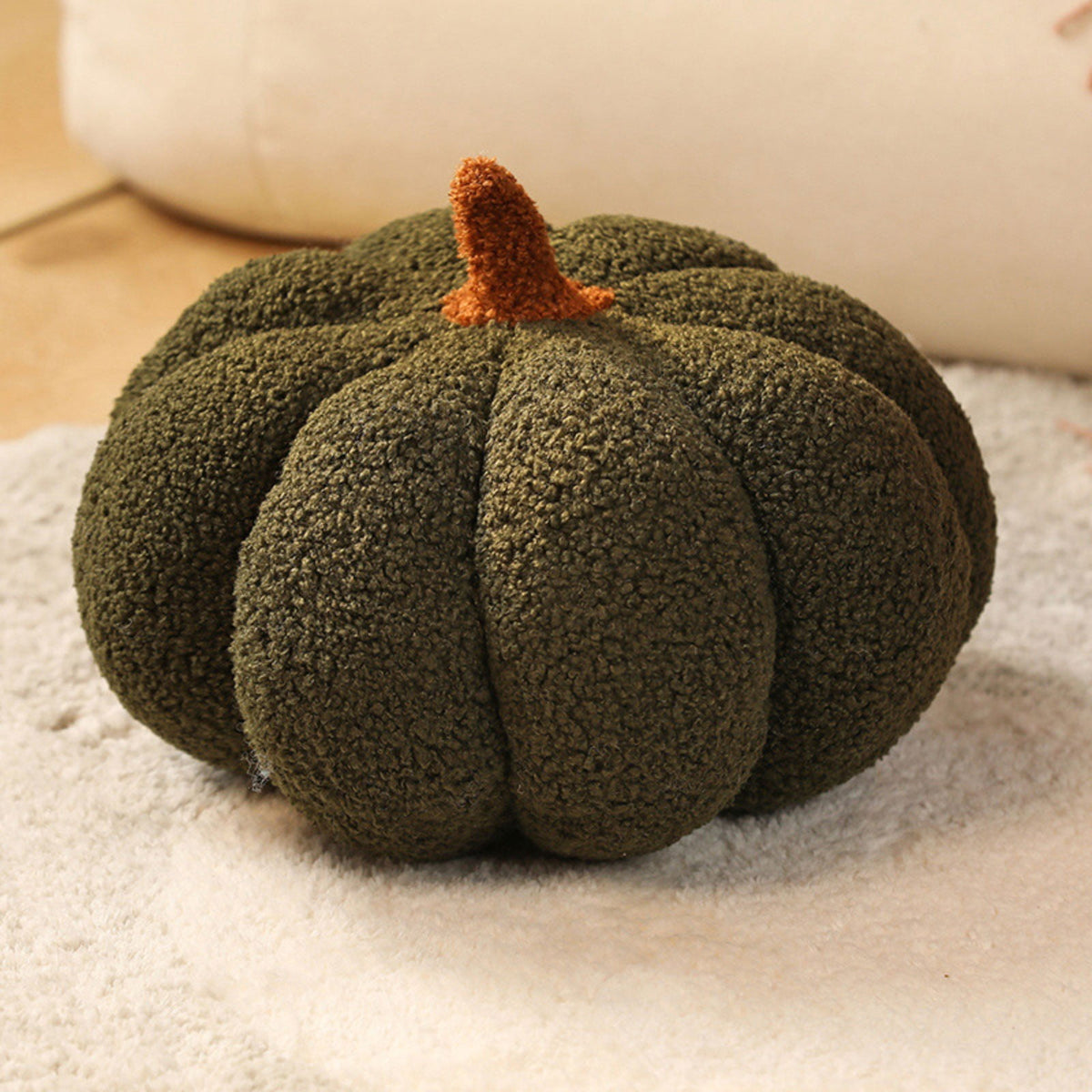 Halloween Plush Pumpkin Decorations, Soft Stuffed Fabric Pumpkins for Fall Harvest & Spooky Season Home Decor