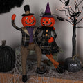 Northlight Jack-O-Lantern Couple Halloween Figures - 24" - Set of 2