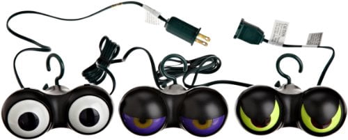 Mystic Industries Corp Peepers Light-Up Flashing Eyes Halloween Decorations - 6 ft