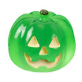 PPKVUFD 1Pc Luminous Resin Pumpkins for Decorating Fall Halloween Miniature Pumpkin Artificial Mini Pumpkins Decoration for Fall Halloween Party Gifts Home Cake Decoration Craft DIY Halloween Decor