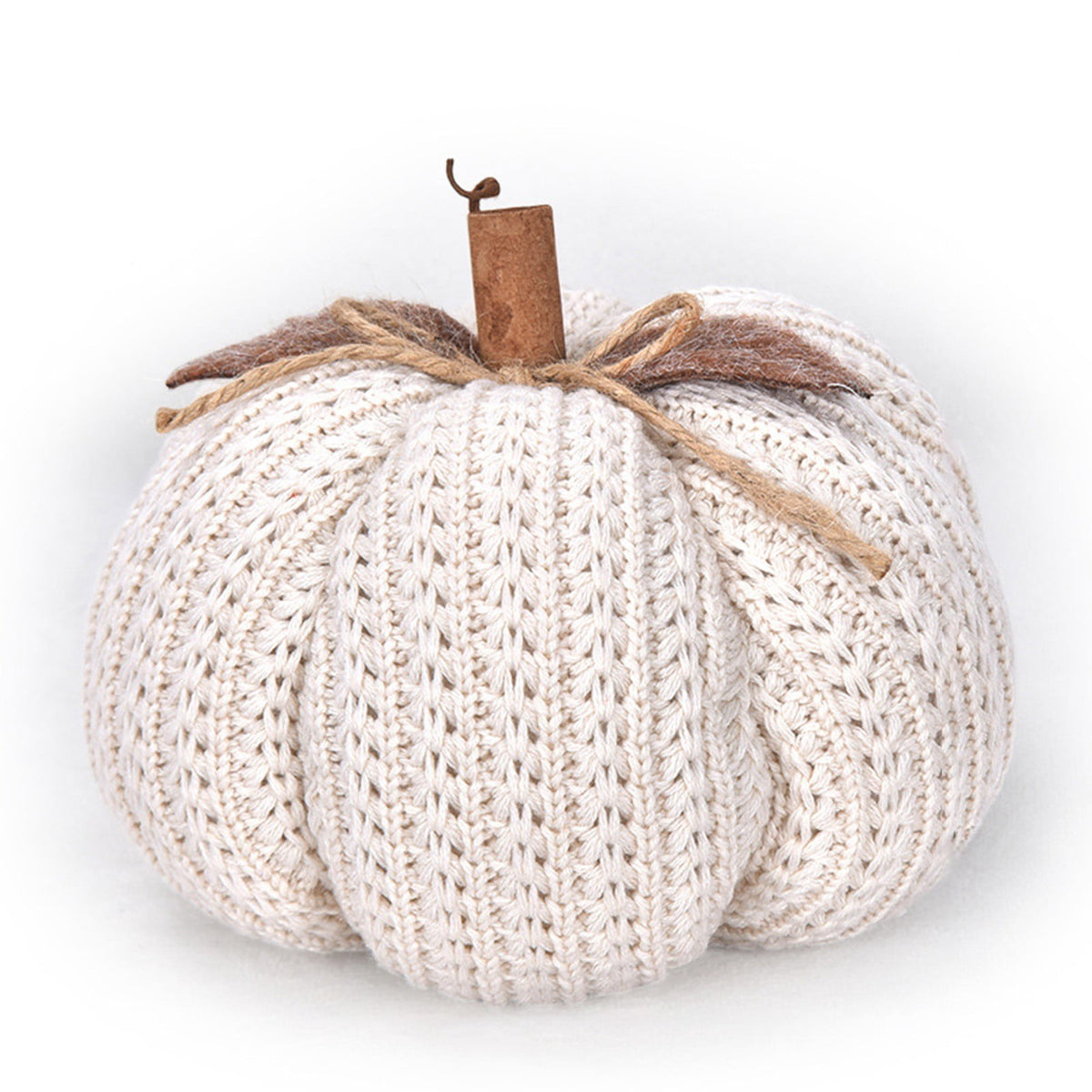 Taotanxi Fall Mini Crochet Pumpkins Seasonal Knit Decorative Pumpkins for Crafts Rustic Decor Farmhouse Decorative Fall Thanksgiving Centerpiece Table Decorations for Mantel Kitchen Gift