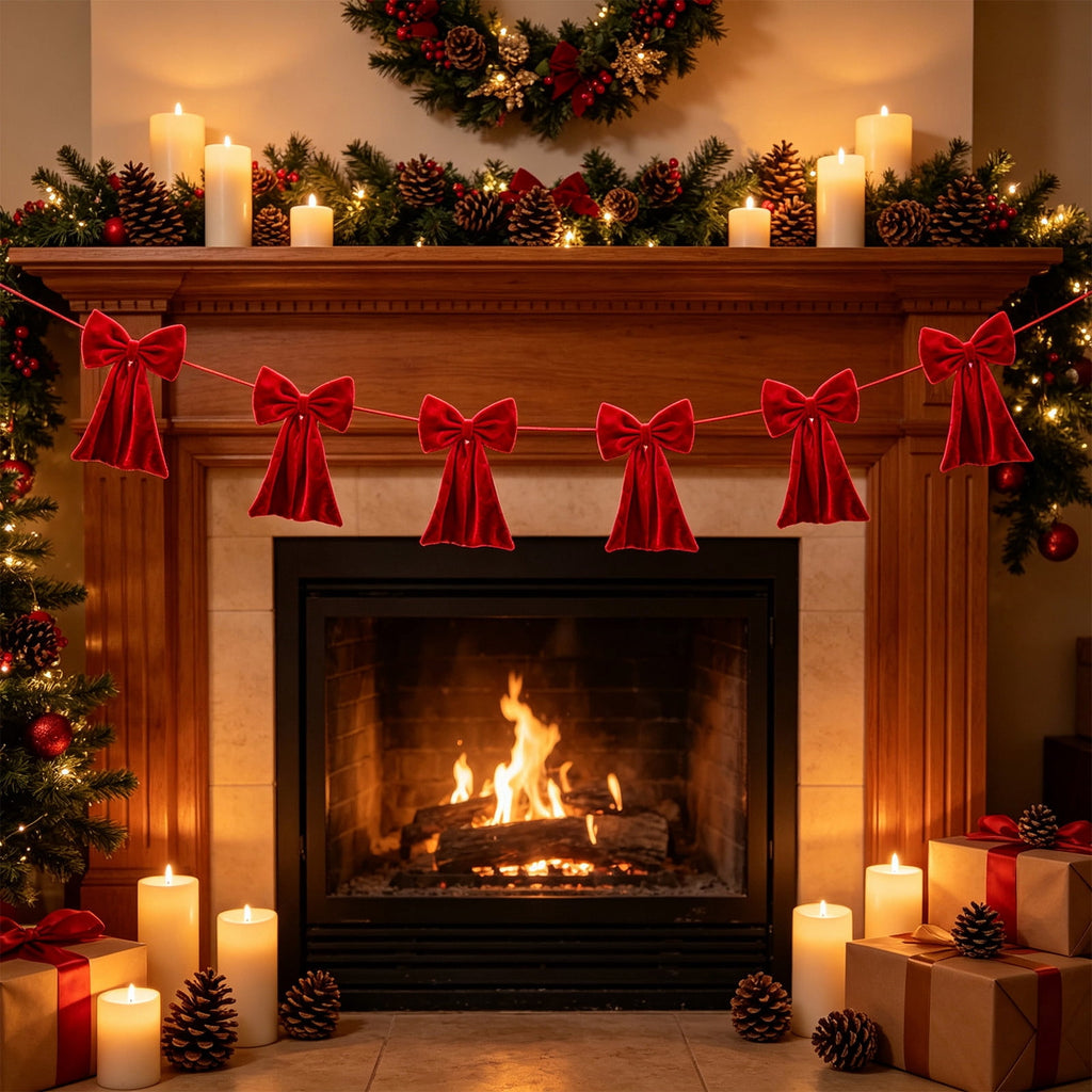 Spring Artificial Flowers Garland, 70 inch Fake Eucalyptus Vine Cherrys Blossoms Hanging Garland Rattan for Mantle Fireplace Wedding Indoor Outdoor Home Decor