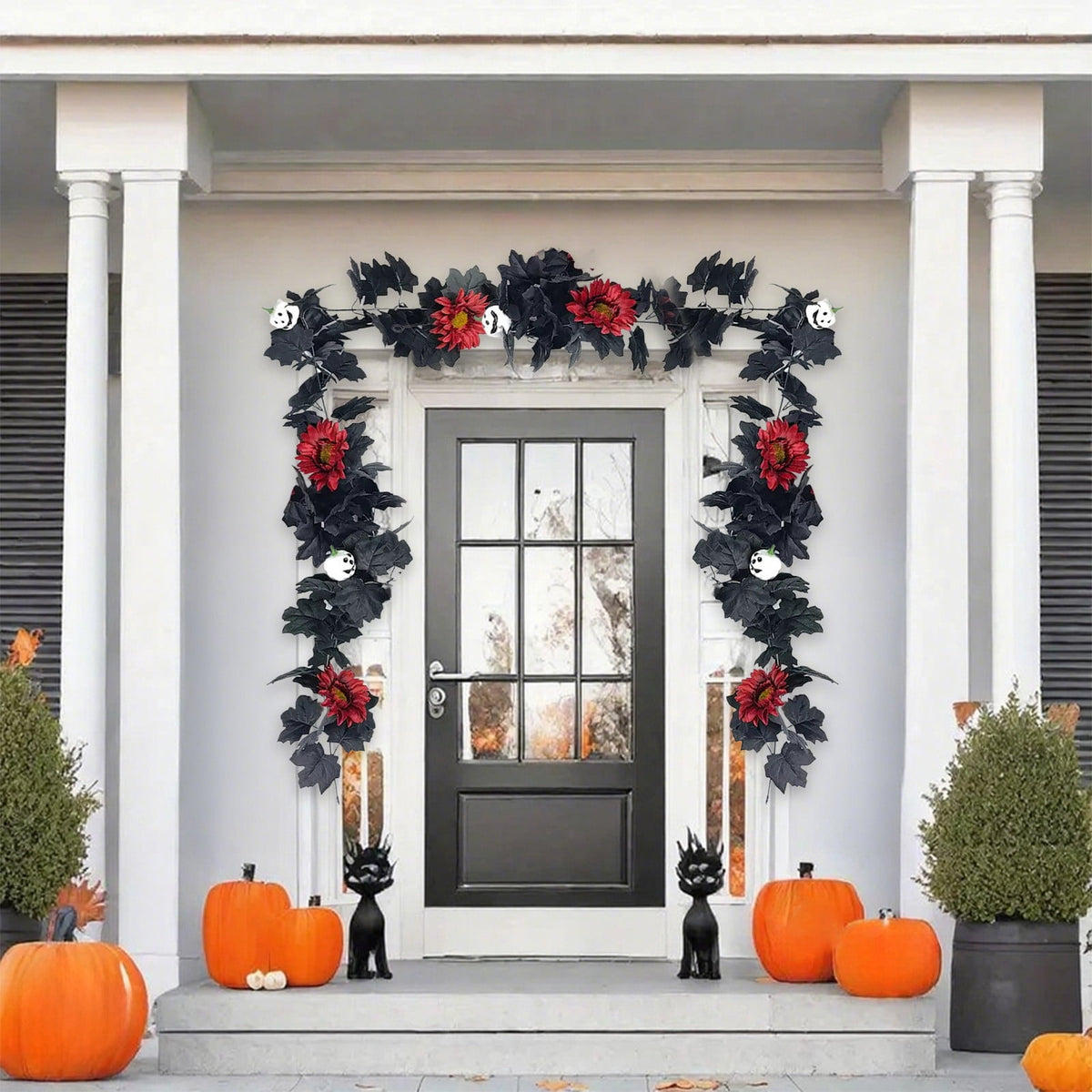 AZXY Stained Glass Hanging Pumpkin Ornament, Halloween Decor, Halloween Pumpkins, Halloween Decorations, Halloween Party Decor,Bat Star Pumpkin Hanging Decor for Indoor Window Tabletop