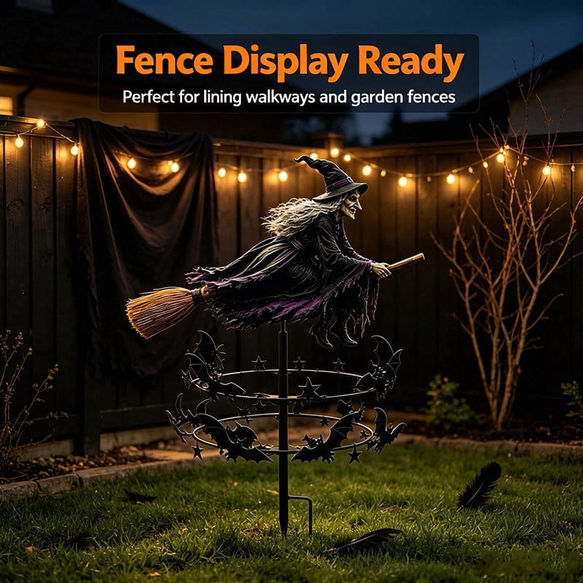 SCNOR Friendly Ghost Statue with Pumpkin Candy Bowl, 11.8 Inch Halloween Decoration for Outdoor Porch, Yard, Patio & Indoor