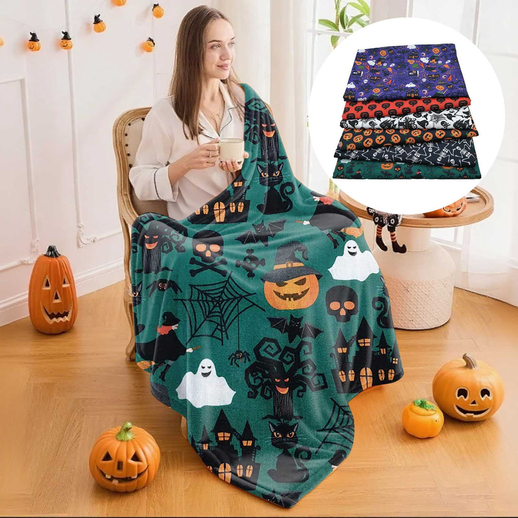 Halloween Decorations Halloween Digital Print Fabric For Diy Quilting Sewing Craft Polyester Material Patchwork Textile Supplies Diy Knitting Diy 9.8"X9.8" 2026