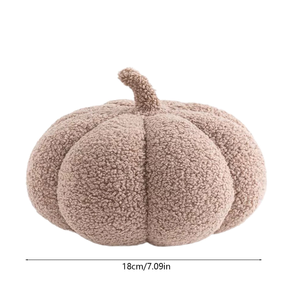 Sahpxhe Halloween Decorations Pumpkins Throw Pillow, Fall Decorative Pumpkin Shaped Plush Toy Cushion for Home Sofa Bed Party Decor Pink