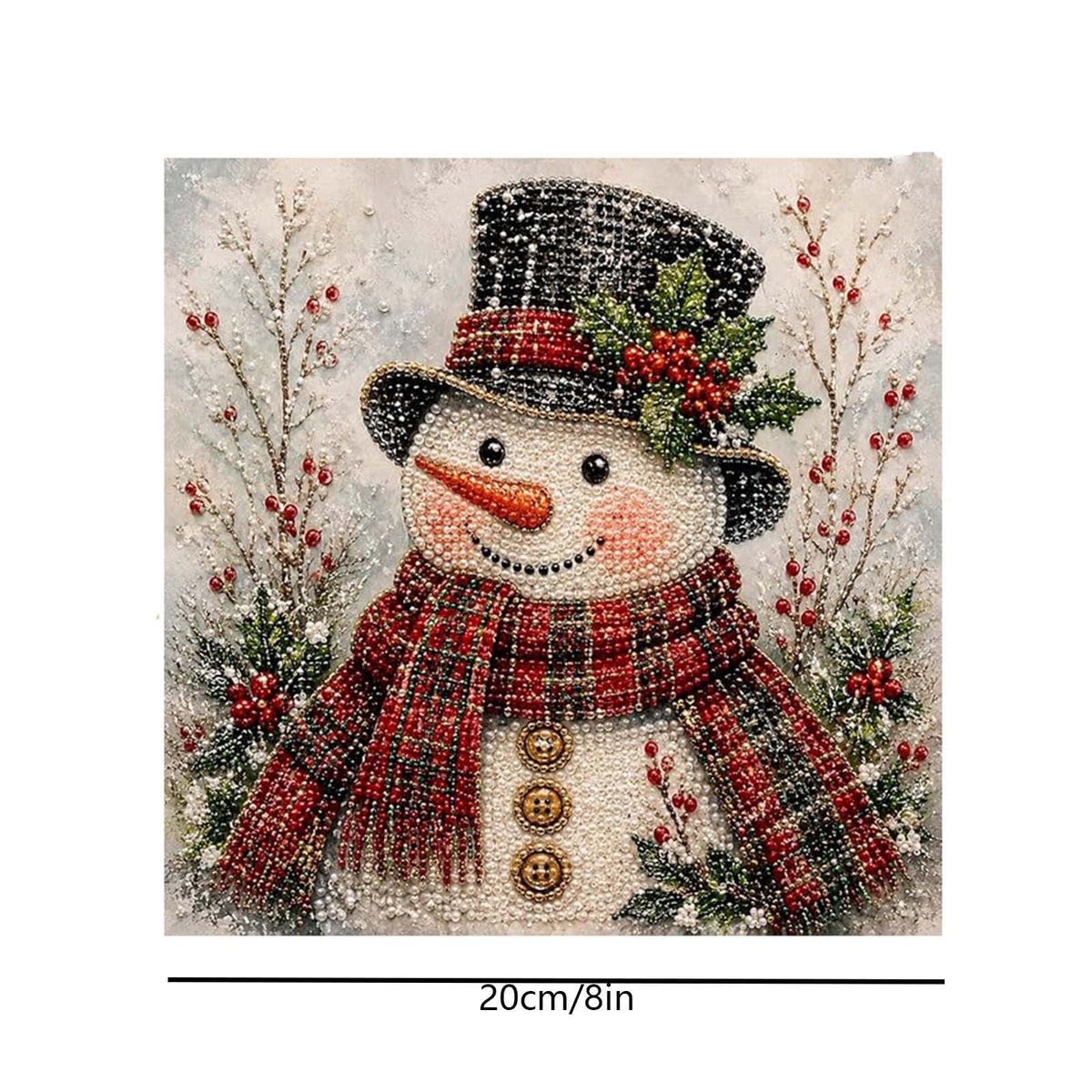 JWZZYD DIY Christmas Pearl Painting Art Kit with Frame, 9.8" Christmas Pearl Beads Art Craft Set, Gemstone Dots Beads for Holiday Christmas Wall Decor, Decoration Gift(Reindeer)