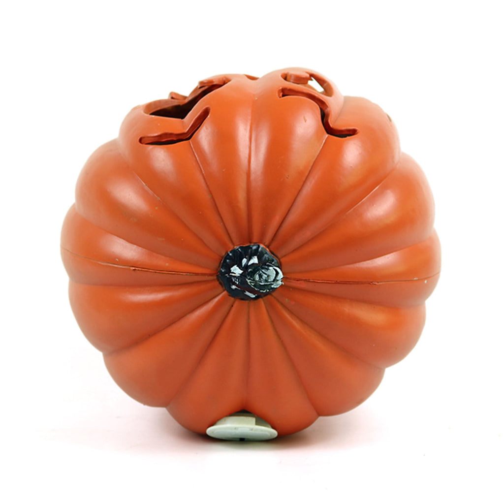 SRUILUO Halloween Light up Jack-O-Lantern, Fall Thanksgiving Pumpkin Light Decorations, Pumpkin Prop with LED Light, Halloween Tabletop Decorations Props for Indoor Outdoor Decor (No Battery)