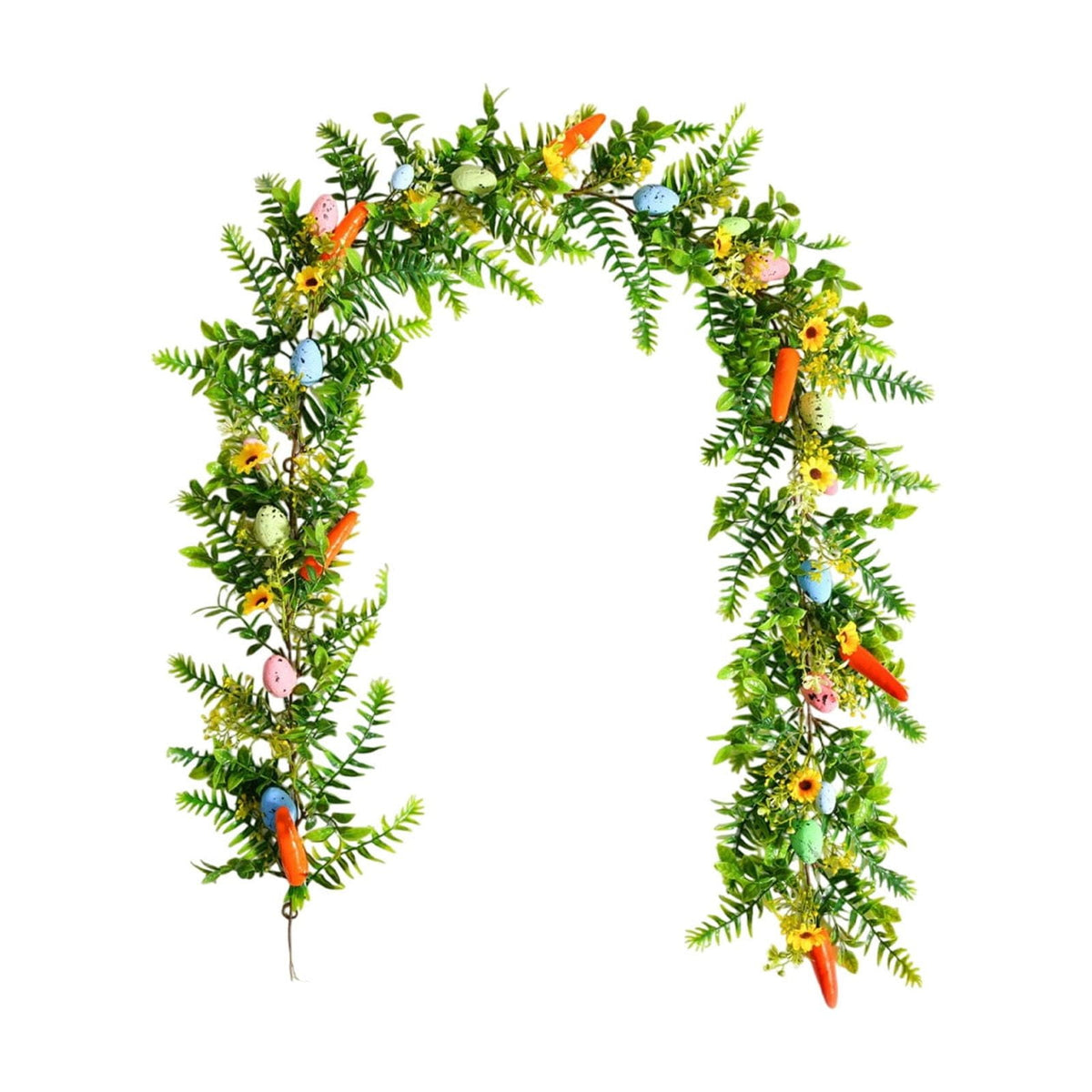 Chmadoxn 78.74" Halloween Thanksgiving Maple Leaf Garland with Mini Pumpkins & Berries, Artificial Fall Leaves Vine for Mantel Staircase Porch, Autumn Harvest Hanging Home Decor