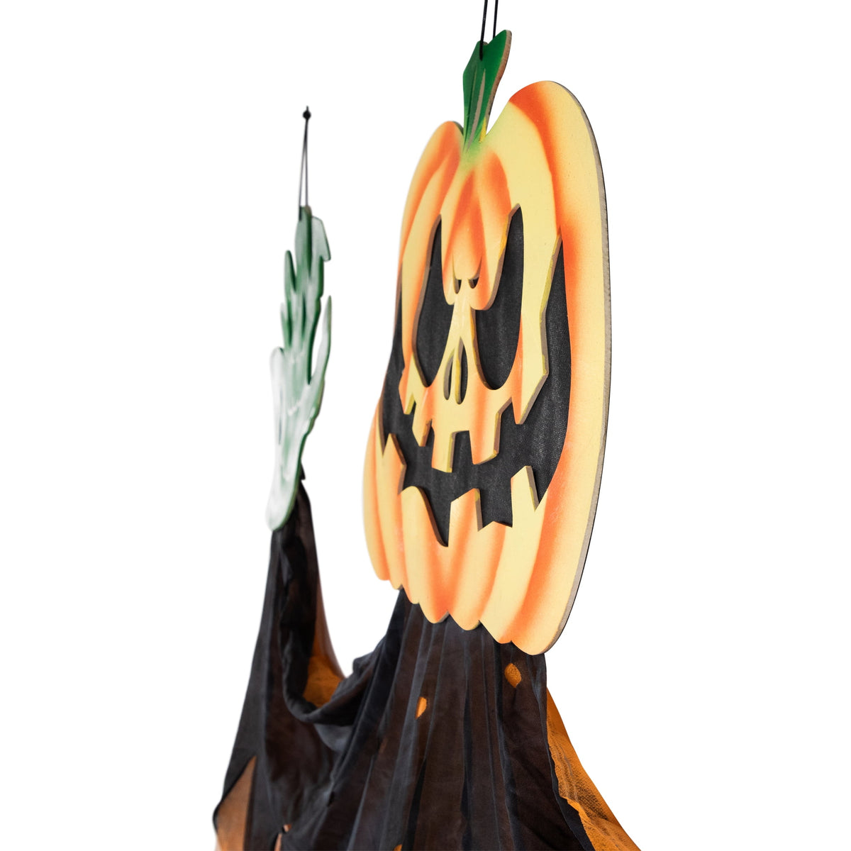 Northlight Scary Jack-O-Lantern Hanging Halloween Decoration - 11'