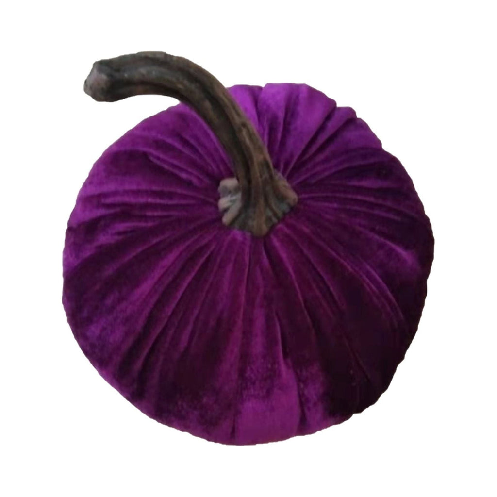 Sahpxhe Halloween Pumpkin Decorations Halloween Velvet Pumpkins Decor Super Soft Stuffed with Exquisite 15*15cm