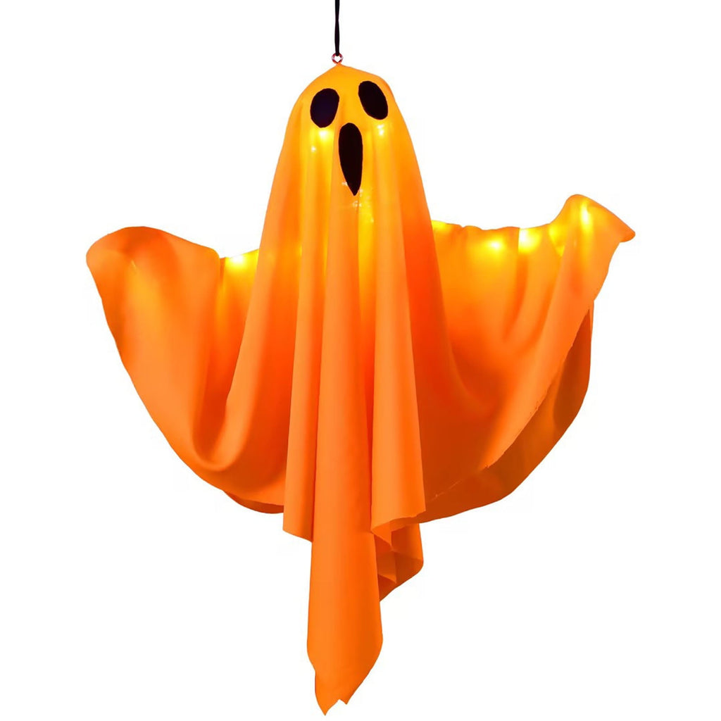 AZXY Stained Glass Hanging Pumpkin Ornament, Halloween Decor, Halloween Pumpkins, Halloween Decorations, Halloween Party Decor,Bat Star Pumpkin Hanging Decor for Indoor Window Tabletop