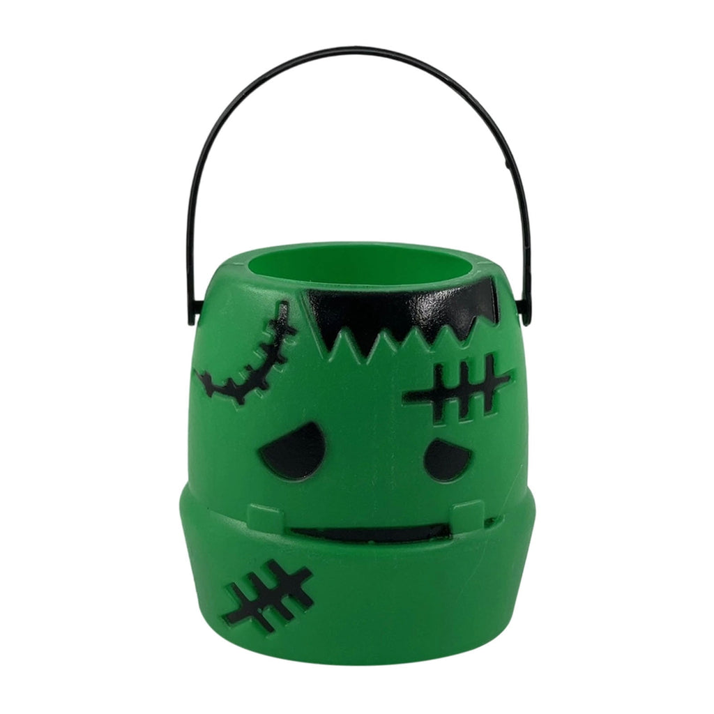 Kyusrd Trick or Treat Halloween Lantern Pumpkin Decoration Lighted Table Centerpieces Ornaments Spooky Pumpkin Prop Decor Decorative Wedding Candy Bowl Organizer Canisters