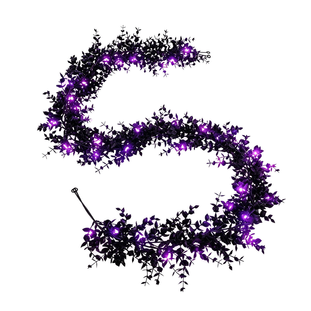 yulier Artificial Garland 70.86 inch Spring Garland with Flowers, Faux Vines Floral Hanging Garland for Holiday Wedding Spring Home Party Window Door Fireplace Table Indoor Outdoor Decor
