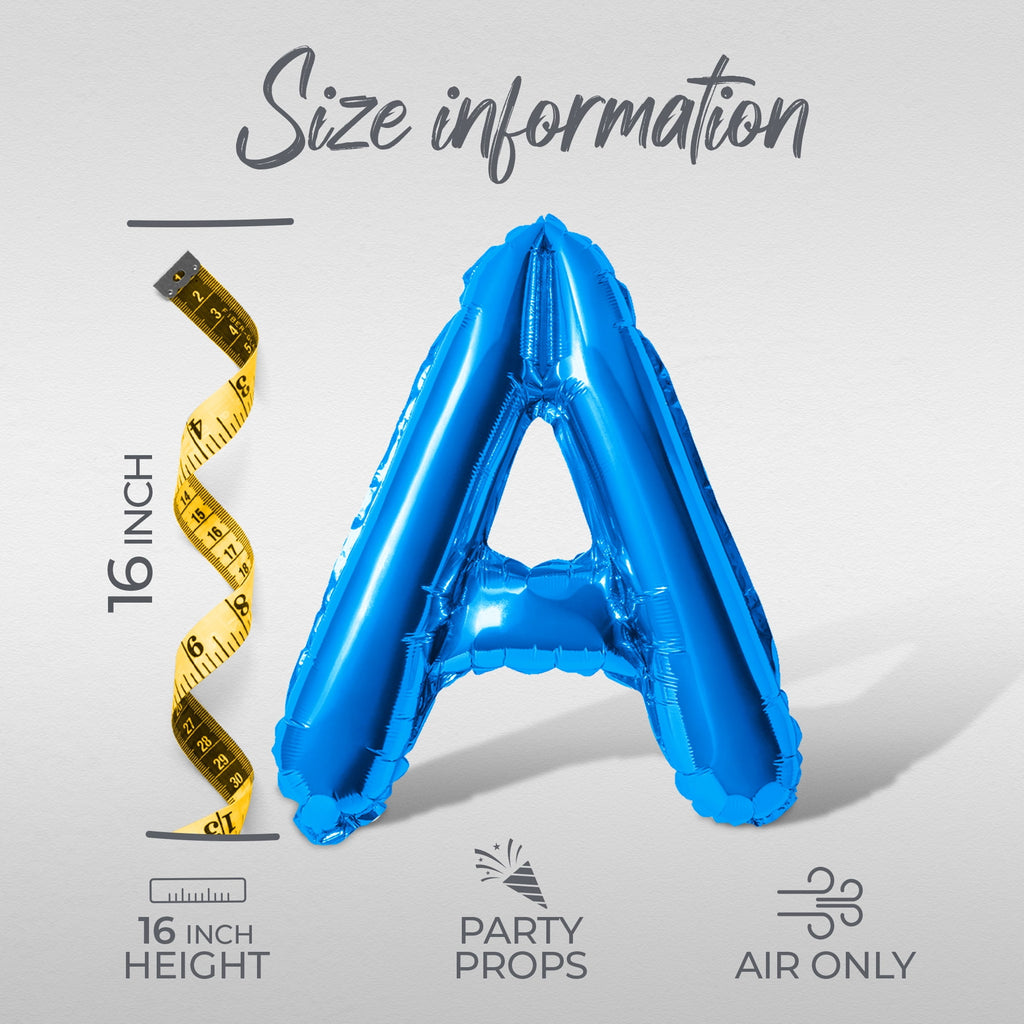 Letter Balloons - BOO 16" Inch Alphabet Letters Foil Mylar Balloon Halloween Party Banner (Black)