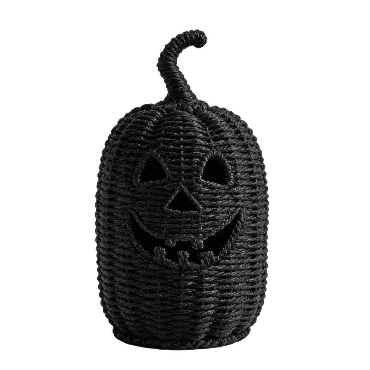 Handwoven Pumpkin Lantern, Rustic Vintage Halloween Decor, 28cm Woven Pumpkin Lantern Without LED Candle Light, Pumpkin Ornament for Mantel Doorstep Halloween Party Decorations