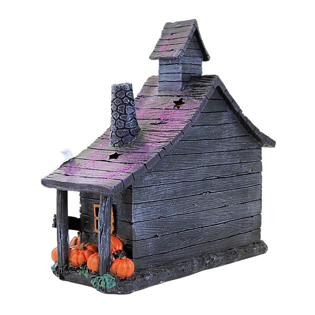 Transpac 11.00In Haunted House With Pumpkins, Polyresin, Scary Halloween Th00703