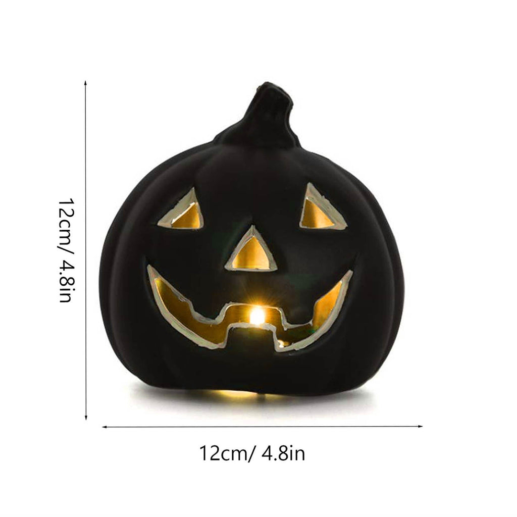 AZXY Stained Glass Hanging Pumpkin Ornament, Halloween Decor, Halloween Pumpkins, Halloween Decorations, Halloween Party Decor,Bat Star Pumpkin Hanging Decor for Indoor Window Tabletop